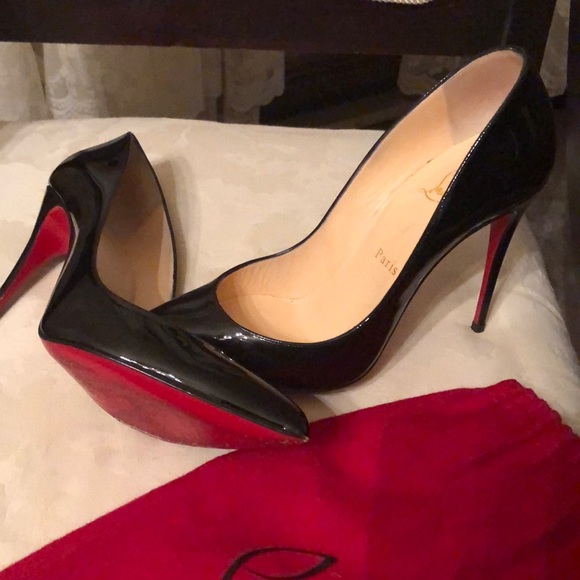 Christian Louboutin black patent heals - Picture 2 of 7